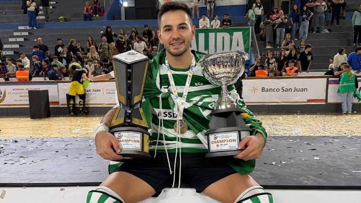 Hockey sobre patines: Sporting de Portugal, con el mendocino Facundo Navarro, ganó el Mundial de Clubes de San Juan