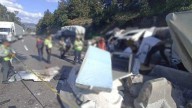 Volcadura de tráiler en Carretera Panamericana deja un muerto