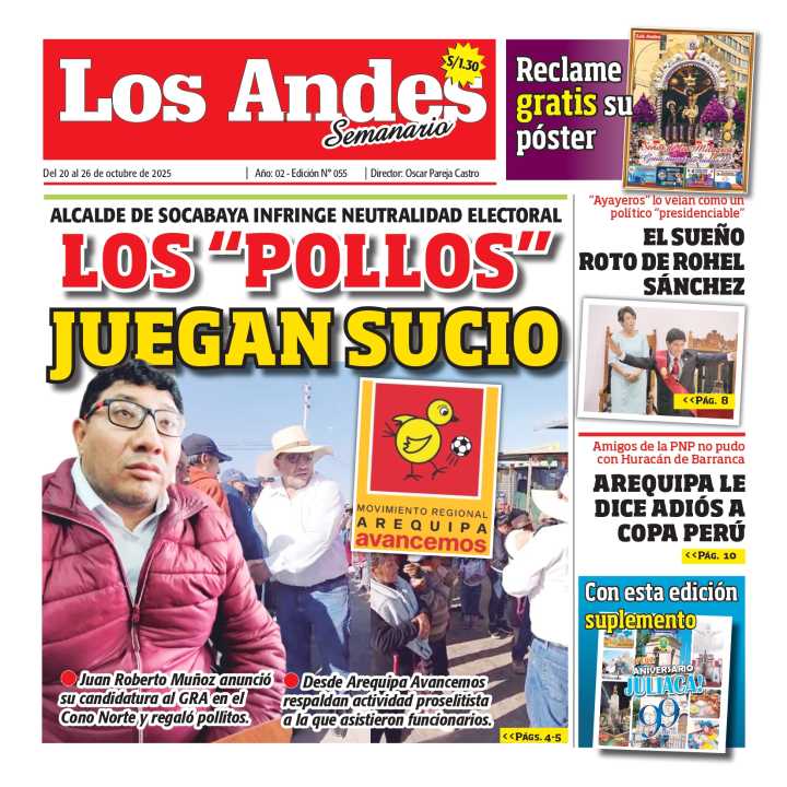 Semanario Los Andes 20/10/2025