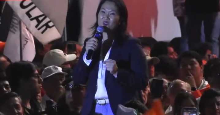 Keiko Fujimori OFICIALIZA su precandidatura a la Presidencia de la República para 2026