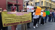 Locatarios protestan contra la prohibición de venta de animales en mercados