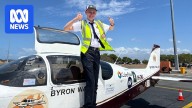 Queensland teenager Byron Waller completes attempt to become youngest supported pilot to fly around world