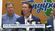Gov. Jeff Landry calls for stronger response as cleanup continues at Smitty’s Supply fire site