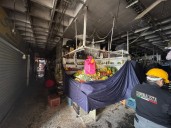 Corto circuito, la causa de incendio en el Juan Escutia