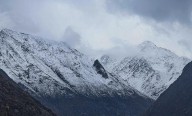 Kashmir’s Higher Reaches Receive Season’s First Snowfall