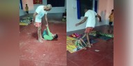 Sanskrit Veda School teacher caught on camera thrashing, kicking student in Karnataka