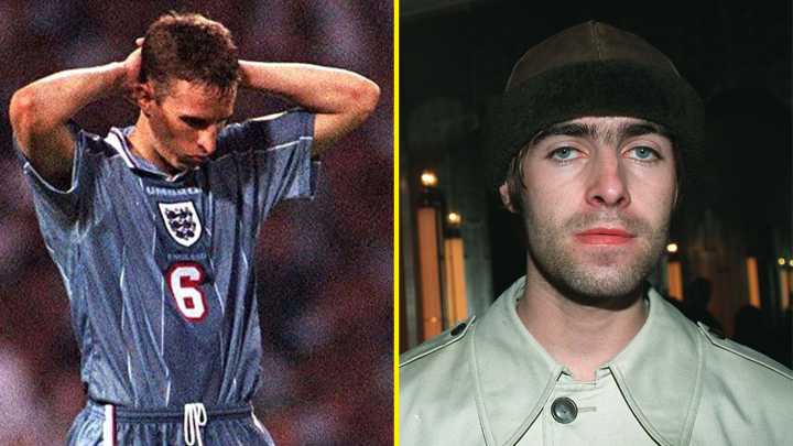 Gareth Southgate had shock unseen moment with Liam Gallagher after infamous Euro 1996 penalty miss