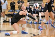 Volleyball: Amber Czerniak, St. Charles North battle Benet