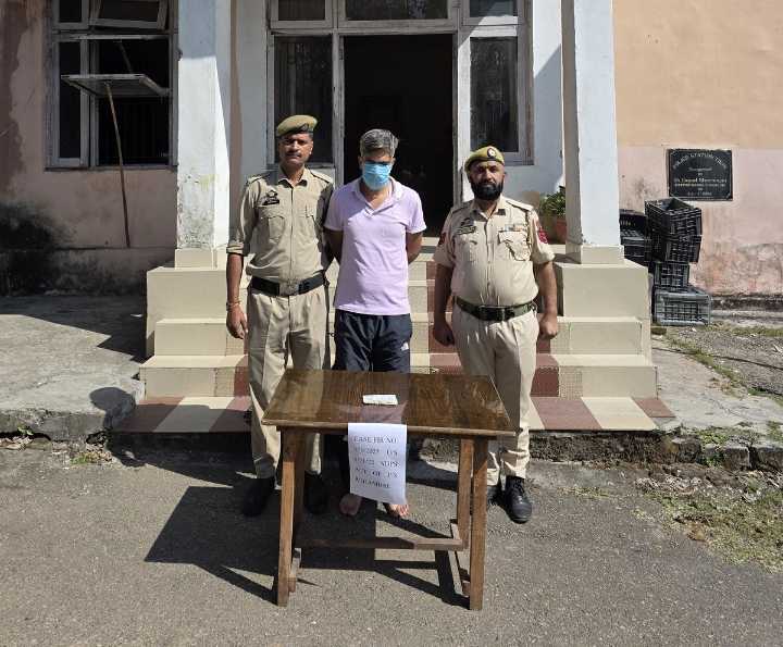 J&K Police Constable Held with Heroin in Udhampur