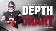 Falcons depth chart released for Week 7 at San Francisco 49ers