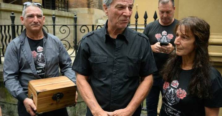 Road rage victim's ashes in court as family speaks