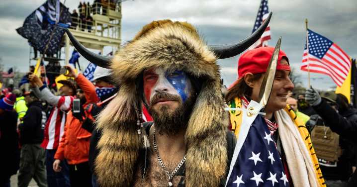 QAnon Shaman Says He’s the ‘True’ President, Sues Trump for $40 Trillion
