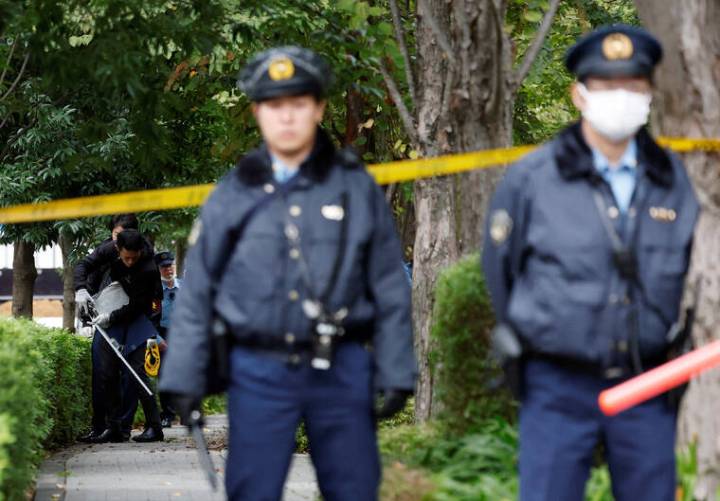 Man with knife arrested near U.S. embassy in Tokyo before Trump’s visit