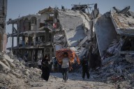 Israel strikes Gaza in first major test of ceasefire