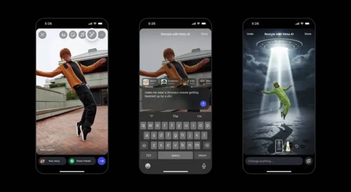Instagram incorpora IA para crear y editar historias con indicaciones de texto