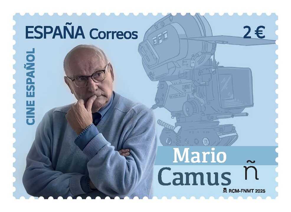 Correos emite un sello dedicado al cineasta santanderino Mario Camus