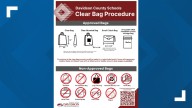 Davidson County Schools implements clear bag policy for athletic events