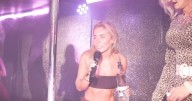 Bonnie Blue Bang Bus footage released - she's struck by clubber and kicked out of home