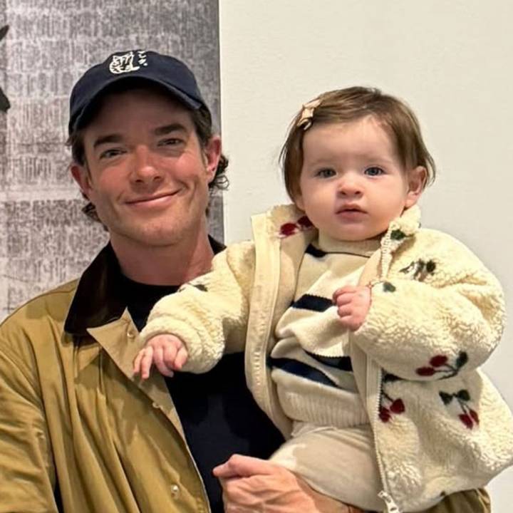 John Mulaney Shares Rare Snaps with His Daughter Méi at Yoko Ono Exhibit in Chicago