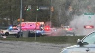 2 injured in crash outside Forbes Hospital in Monroeville