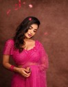 Ananya Nagalla Glows in Pink Saree