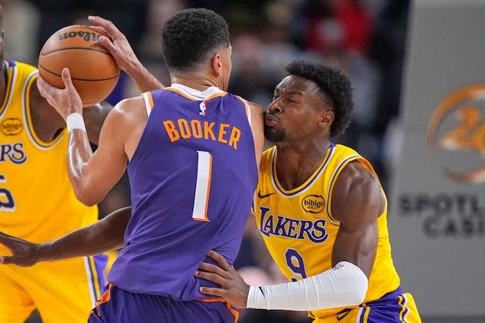 Lakers lose their preseason opener 103-81 to Suns with LeBron James, Luka Doncic sitting out