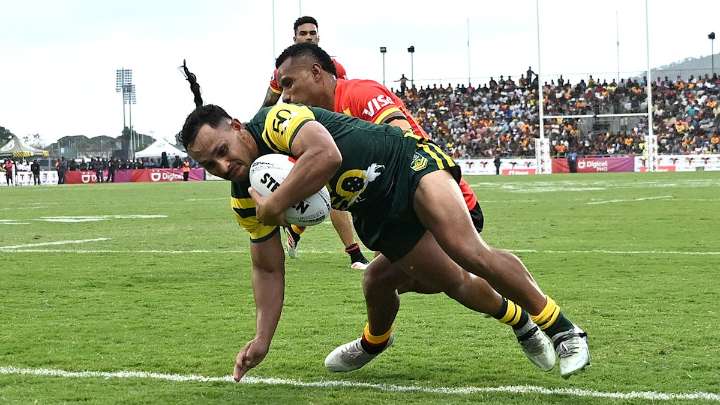 NRLnews 2025 | Trai Fuller scores four tries in PM's XIII match; Papua New Guinea picks Chiefs as new team name