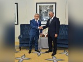 MEA Secy Kumaran meets US SCA Asst Secy Kapur in Kuala Lumpur