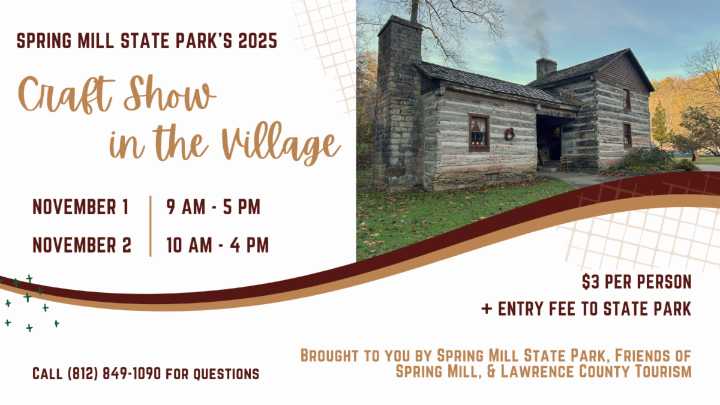 Spring Mill Village to host Annual Craft Show on November 1st and 2nd