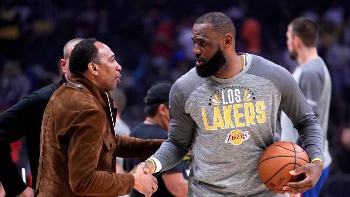 Stephen A. Smith suggests LeBron James' confrontations influenced by race