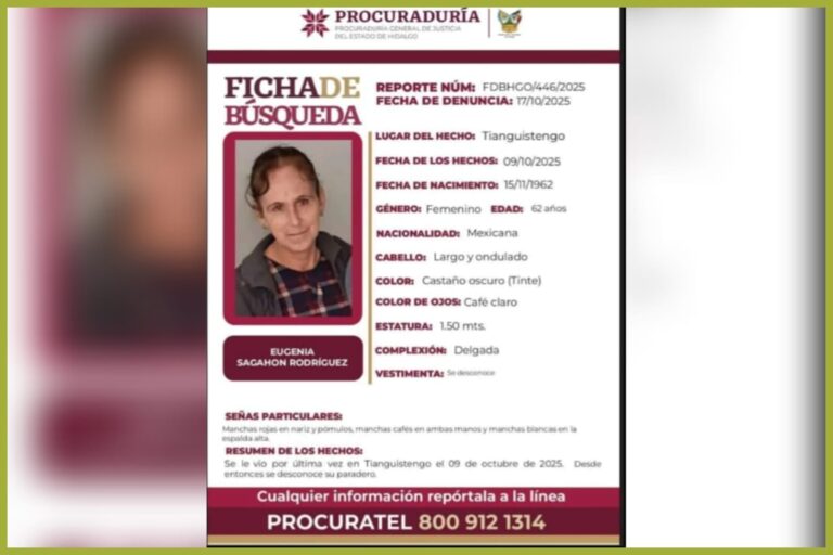 Eugenia Sagahón: Días sin rastro tras los deslaves en Tianguistengo
