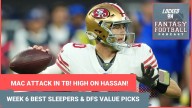 Mac Jones, Hassan Haskins, Isaiah Bond & MUCH MORE: BEST Week 6 fantasy SLEEPERS & DFS LINEUP PICKS