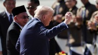 Trump dances with performers after landing in Malaysia