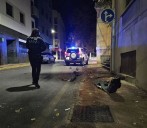 Accidente con fuga esta madrugada en la calle Noheda