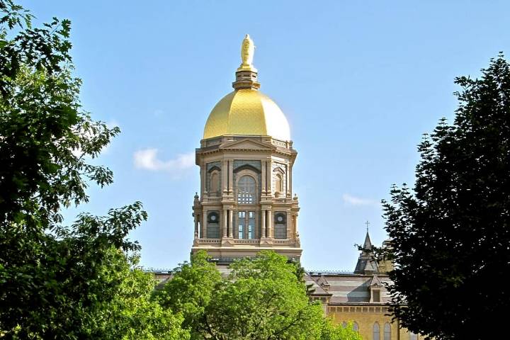 Notre Dame ranks high on new list of the top colleges and universities