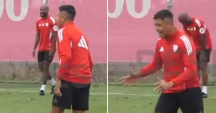 Alexis Sánchez reta a compañeros y saca risas en entrenamiento del Sevilla: “Muchachos, estamos mal”