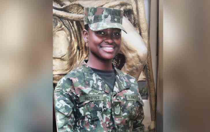 Leydi Benítez fue la militar que murió al caer del piso 18 de un edificio