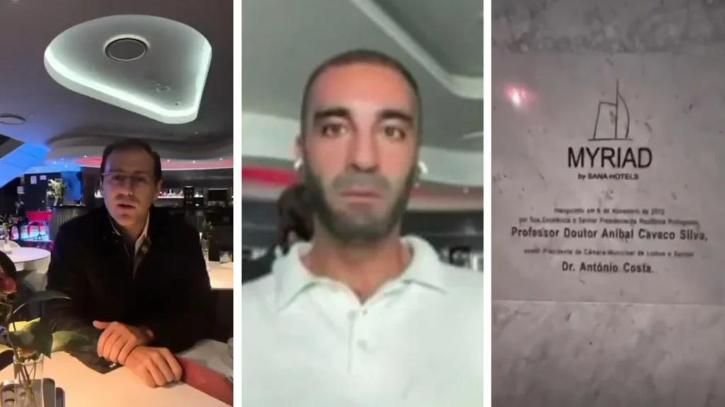 Abogado asegura que Simón Levy está en Portugal, graba desde restaurante donde dio entrevista