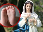 Bebé arrastrado por la corriente en Monterrey es hallado con vida junto a figura de la Virgen