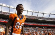 Demaryius Thomas joins Broncos' Ring of Fame, his bust adorned with 'that smile'