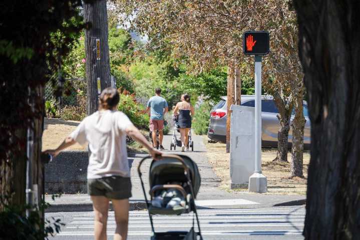 Upgrades to 8th Ave NW in Ballard will support safer travel, increased visibility, and calmer traffic