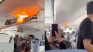 Air China flight forced to land in Shanghai after lithium battery catches fire mid