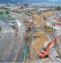 Los escombros de la demolición de los puentes de la calle 13 en Bogotá serán reciclados y reutilizados en la misma obra