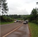 Se habilitó parcialmente el tránsito en el tramo del siniestro vial sobre la ruta nacional 14