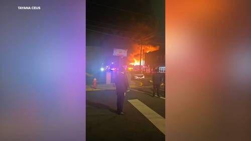 Hillside fire: Massive blaze breaks out at auto body shop in NJ, destroys several nearby businesses