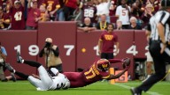 Commanders' Terry McLaurin will miss the Cowboys game. Washington adds Burks to its practice squad