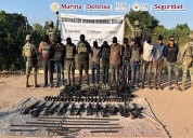 Detienen a 14 integrantes de grupos criminales en operativos en Sinaloa y Aguascalientes