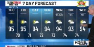 Very Warm Dry Days Continue