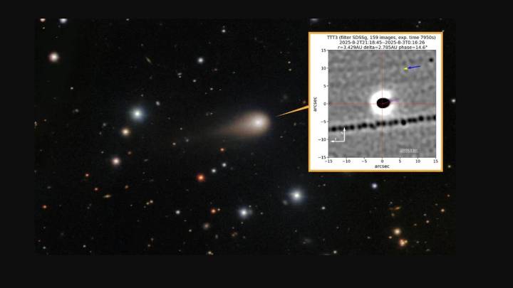 Las últimas imágenes de 3I/ATLAS confirman su mayor rareza