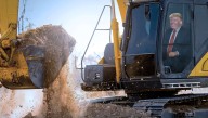 Uh Oh: Trump Just Commandeered An Excavator And He's Heading For The Capitol